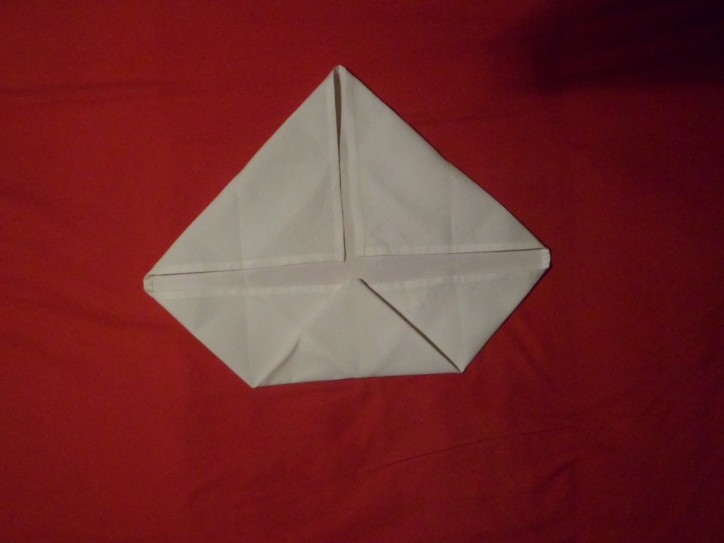 the rose napkin fold7